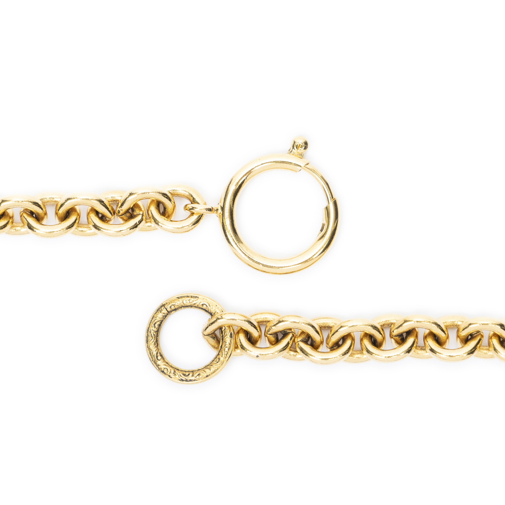Chanel CC Oval Pendant Necklace - Picture 3 of 4